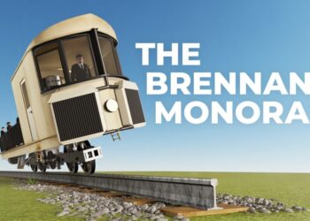 The Self-Balancing Monorail: A 1910 Prepare That Might Steadiness With out Falling