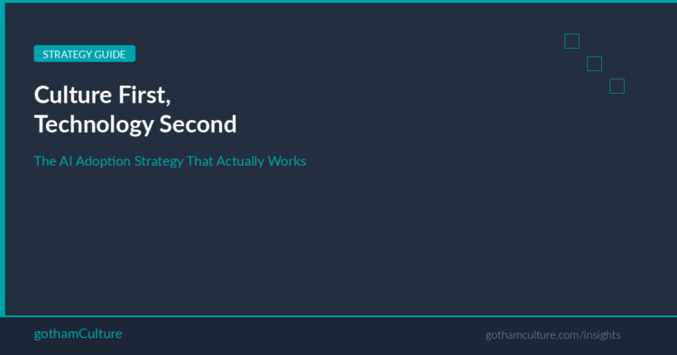 Tradition-First AI Adoption Technique | gothamCulture