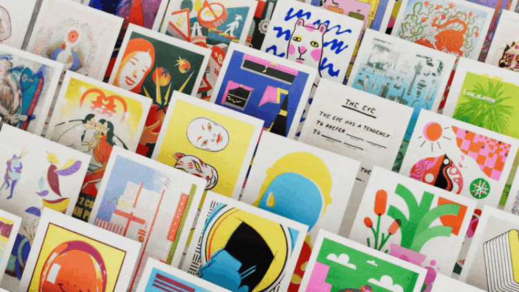 This Risograph Studio Celebrates 400 Artist Postcards Mailed Across the Globe — Colossal