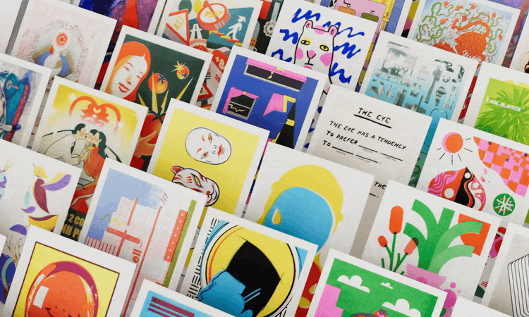 This Risograph Studio Celebrates 400 Artist Postcards Mailed Across the Globe — Colossal