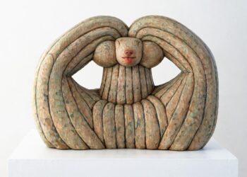 Misato Sano’s Charming Wood Canine Are Carved With Persona — Colossal