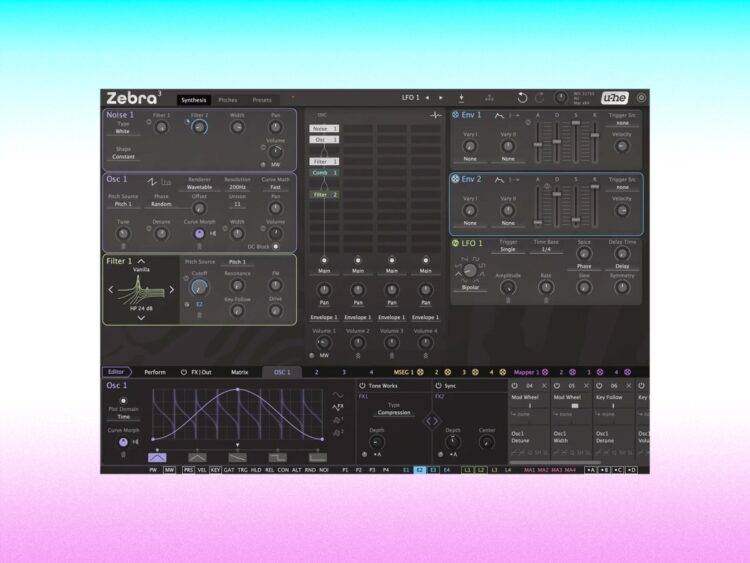 Eventually, u-he has launched Zebra 3