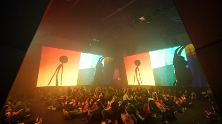 Radiohead Spectacle in Brooklyn Teems with Work, Sculpture, Movie