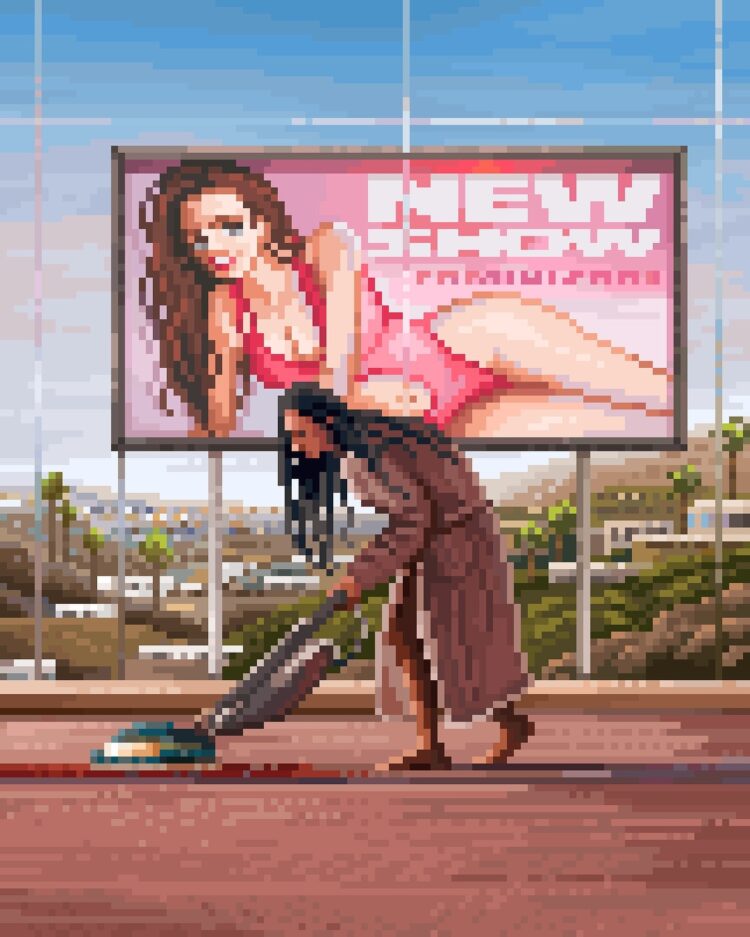 Retro Video games, Films and Pop Tradition Idols Meet Advantageous Artwork in Ivana Belianska’s Element-Obsessed Pixel Artworks