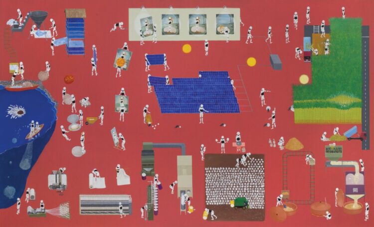 The Twenty first Century’s Largest Artwork Pattern is Not a Model.