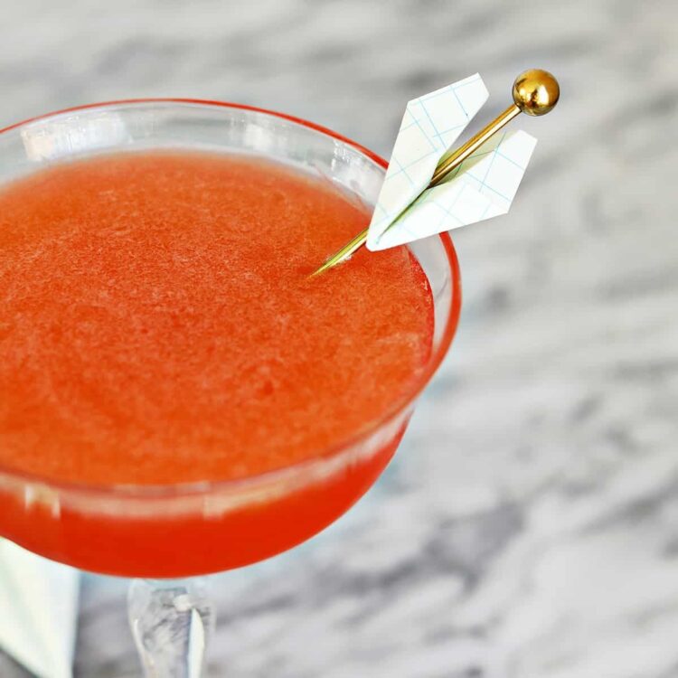 Paper Airplane Cocktail – A Lovely Mess