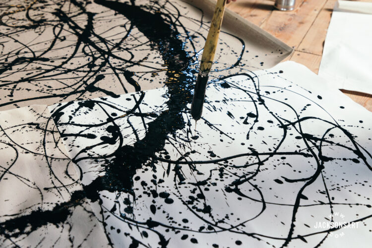 The Splattering Approach for Portray
