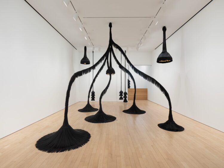 Luscious Hair Sculptures Sprout Like Branches in a Symbiotic Exhibition — Colossal