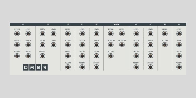 Sender Spike releases DR.89, a FREE Roland TR-909 drum machine emulation for Home windows