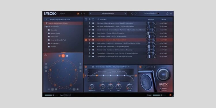 Bogren Digital releases IRDX Studio, a FREE IR loader plugin