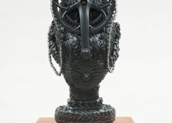 Kim Dacres Revitalizes Smooth Tires, Chains, and Gears in Defiant Sculptures — Colossal