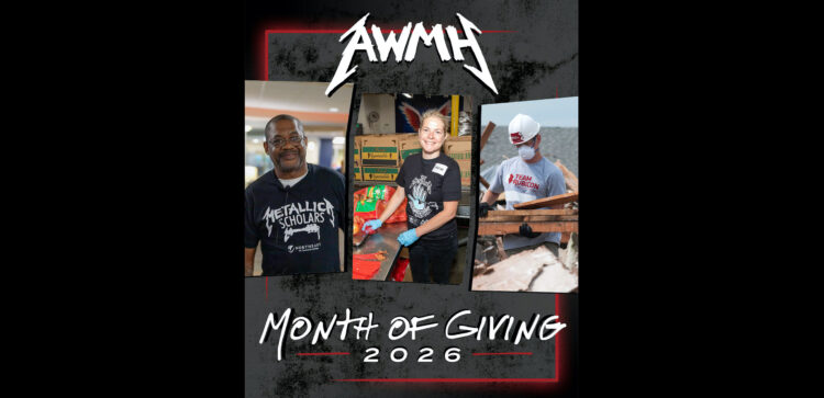 “Be a part of Us!” – METALLICA’s Month Of Giving 2026 Is In Full Swing; “Metallica Mondays” Returns Tonight