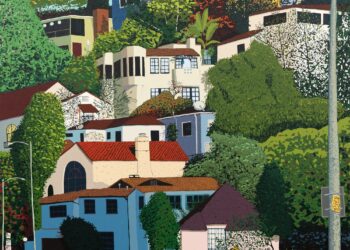 Hilary Pecis Paints Saturated Snapshots of West Coast Life — Colossal