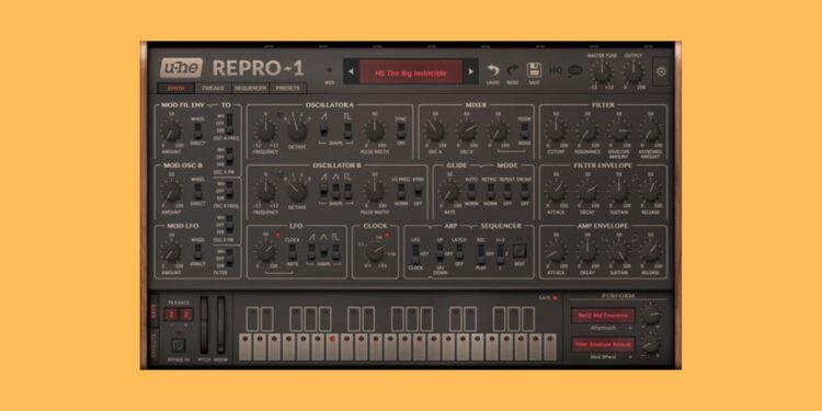 Get 30% off u-he Repro at Plugin Boutique for a restricted time