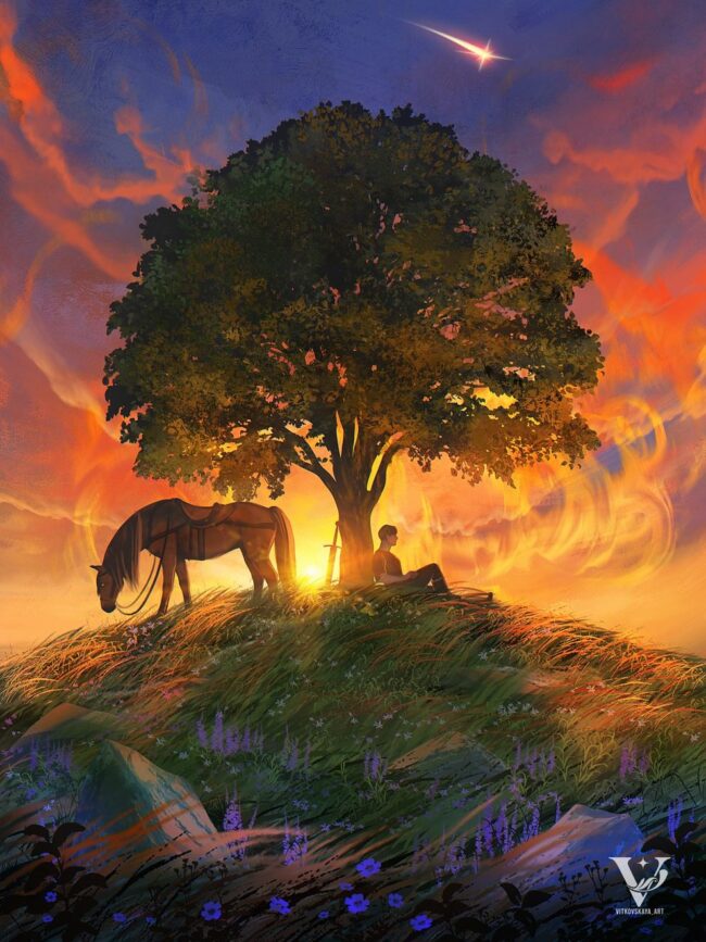 Digital Illustrator Kateryna Vitkovska Builds Fantasy Worlds By Hand In A Digital Age