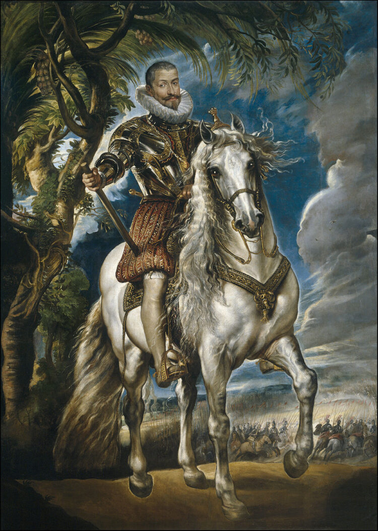 Equestrian portrait of the Duke of Lerma, Rubens