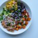 BBQ Hen Candy Potato Bowls