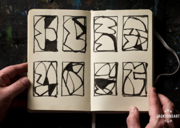Contained in the Sketchbook of Henry Ward