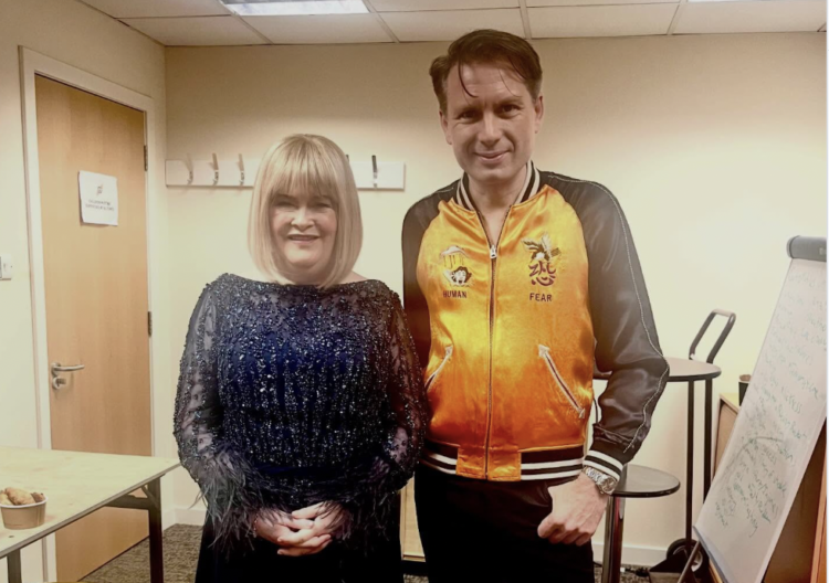 Susan Boyle & Franz Ferdinand’s Alex Kapranos Hyperlink Up For Irn-Bru