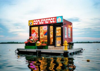 A totally stocked nook retailer is now floating in Toronto’s harbour