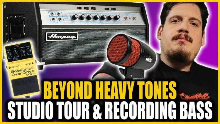 Getting Heavy Bass Tones with Taylor Younger at The Pit Recording Studio