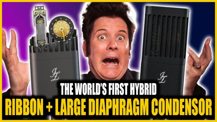 JZ Microphones MU-1, The World’s First Ribbon And Giant-Diaphragm Condenser Hybrid Microphone Designed By Marc Urselli