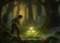 Magic Of Midsummer’s Fern Flower Protected By Witches And Spirits