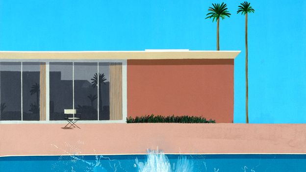 Why David Hockney’s 1967 masterpiece is newly poignant after his demise