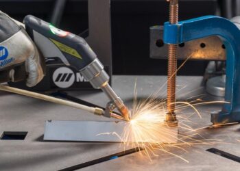 Panorama normal de los consumibles para soldadura de aluminio