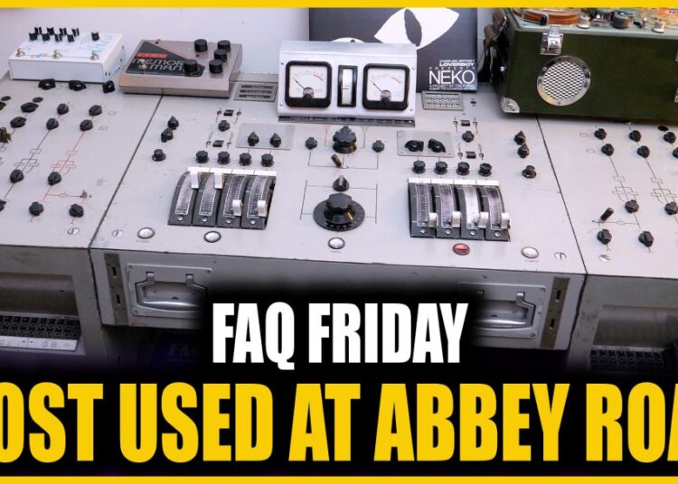 Inside Abbey Highway with Mirek Stiles: Classic Microphones, Part Alignment, Tape Machines and the Magic of Studio One