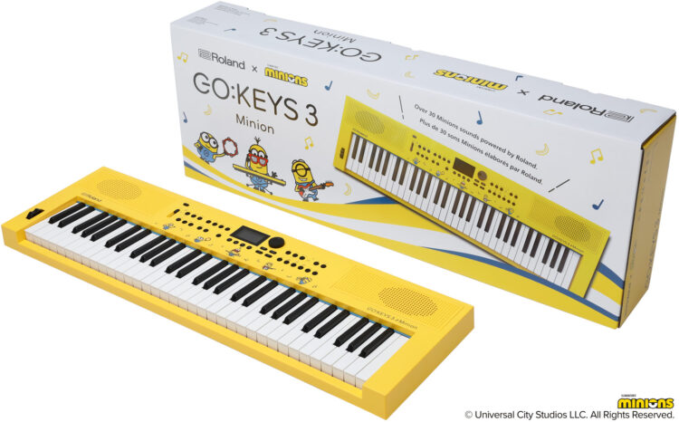 Roland Is Releasing a Minions-Themed Keyboard