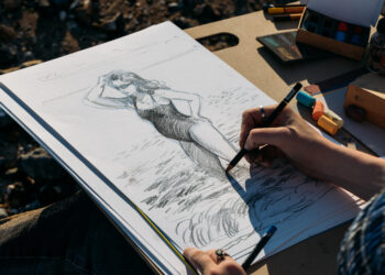 Artwork By Symbols: Bathers – Jackson’s Artwork Weblog