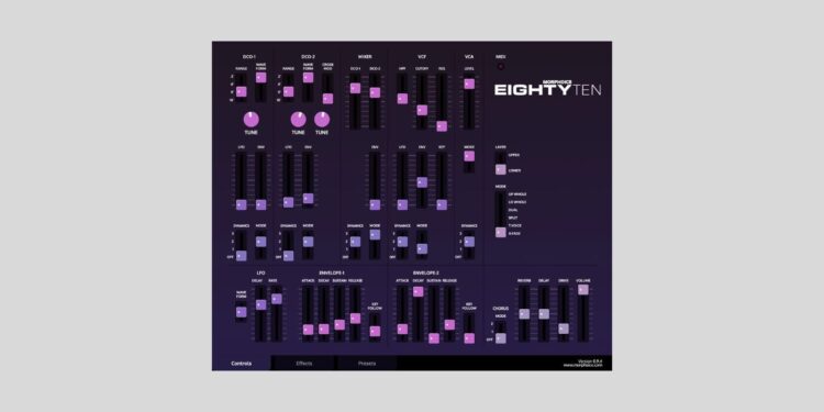 Morphoice releases EightyTen, TWO classic Roland synths in a single (free beta)