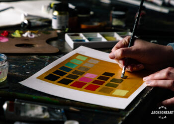 Recreating the Color Palette of Giotto di Bondone