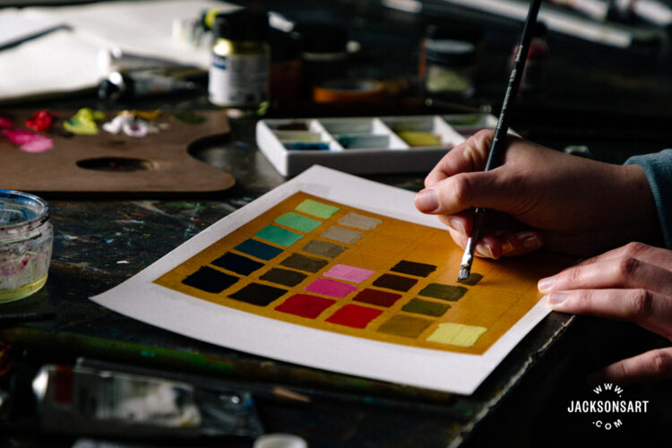 Recreating the Color Palette of Giotto di Bondone