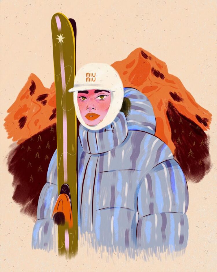 How Clara Bergoënd turns Alpine folklore and fireplace therapeutic into dreamlike, high-fashion illustration