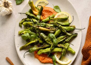 Shishito Peppers with Romesco Are the Finest Summer time Appetizer