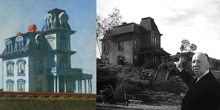 How an Edward Hopper Portray Impressed Norman Bates’ Iconic Home in Alfred Hitchcock’s Psycho