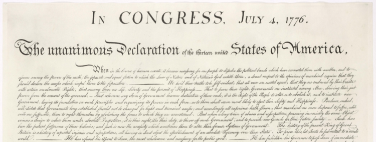 On the Declaration of Independence – A Assortment of Unmitigated Pedantry