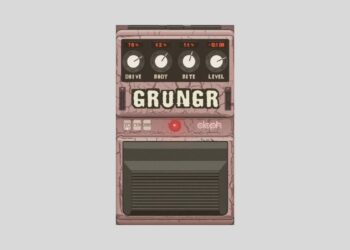 cloph-dsp releases Grungr, a FREE drive pedal plugin