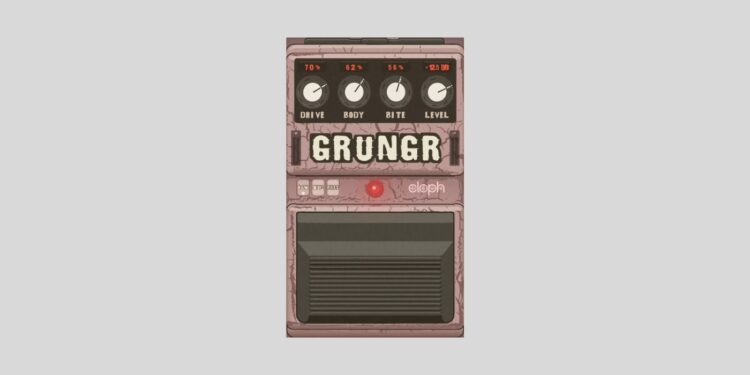 cloph-dsp releases Grungr, a FREE drive pedal plugin