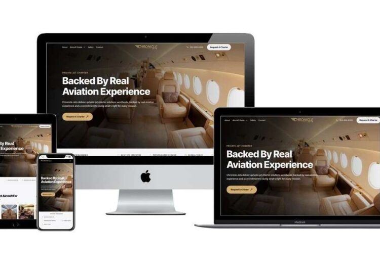 BlakSheep Artistic Launches New Web site for Chronicle Jets, a Pilot-Led Personal Jet Constitution Brokerage