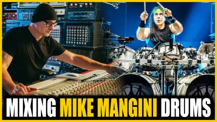 Mixing Mike Mangini’s Drums With Dan Malsch