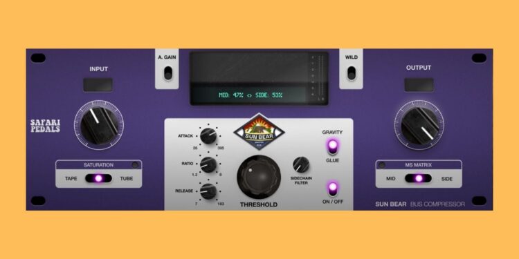 Get Safari Audio Solar Bear Bus Compressor for $4.99 (96% OFF)