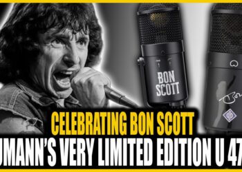 Celebrating Bon Scott’s eightieth Birthday With The Neumann U 47 fet Bon Scott Version