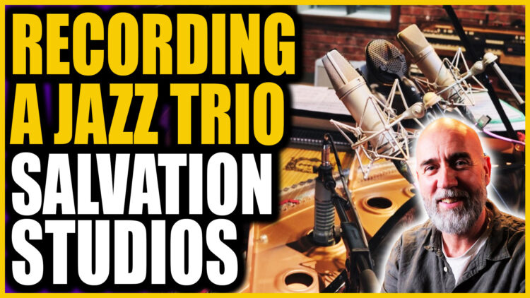 Recording a Jazz Trio Dwell at Salvation Studios with Sean Genockey