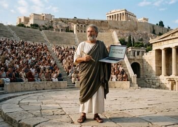 Historic Greek Playwright Challenges AI