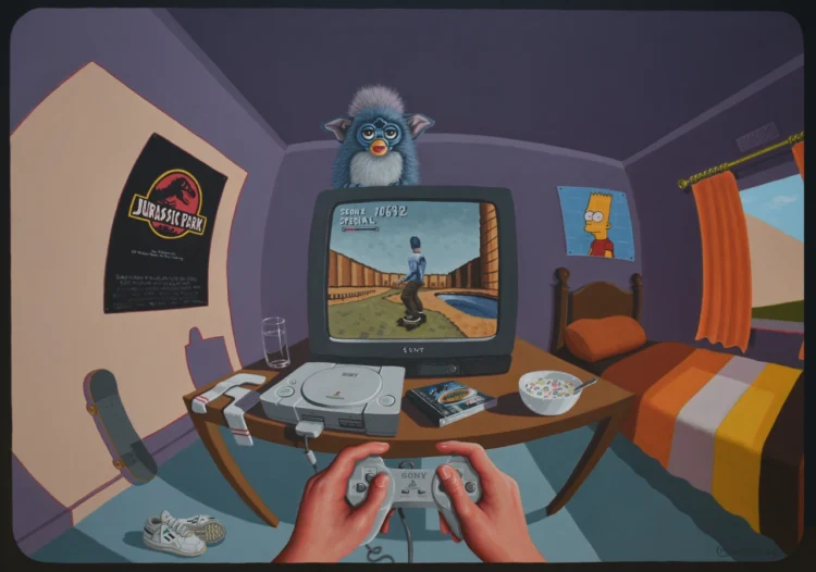 Matthew Blackburn’s artwork arms you the controller to your individual childhood