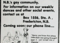Navigating and Creating Lesbian Areas in Fredericton, New Brunswick, 1969-1995 – Lively Historical past