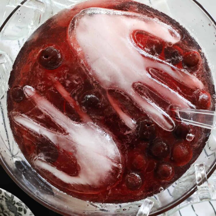 Halloween Punch Bowl – A Stunning Mess